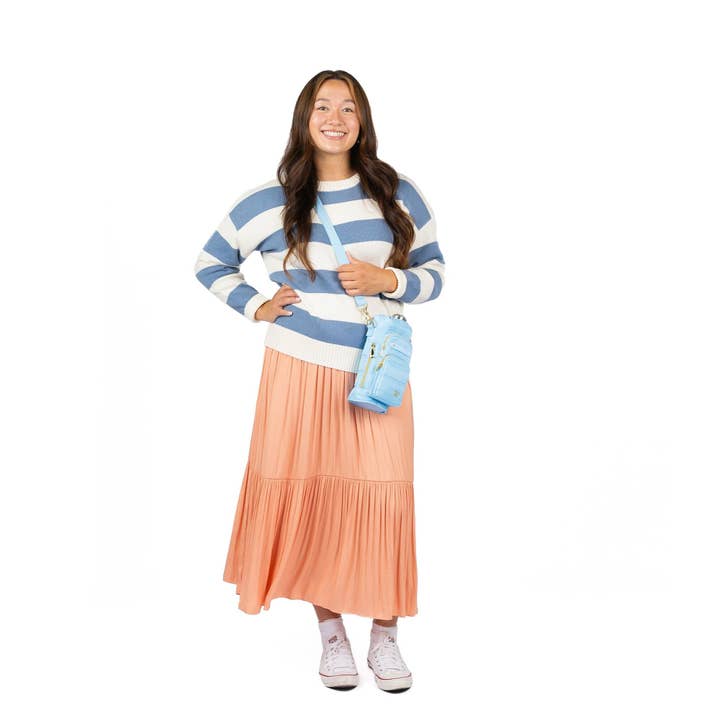 Lug - Wholesale Crossbody Bag - Women's - Huggie Wide Crossbody Water Bottle Holder with Charm Bar4