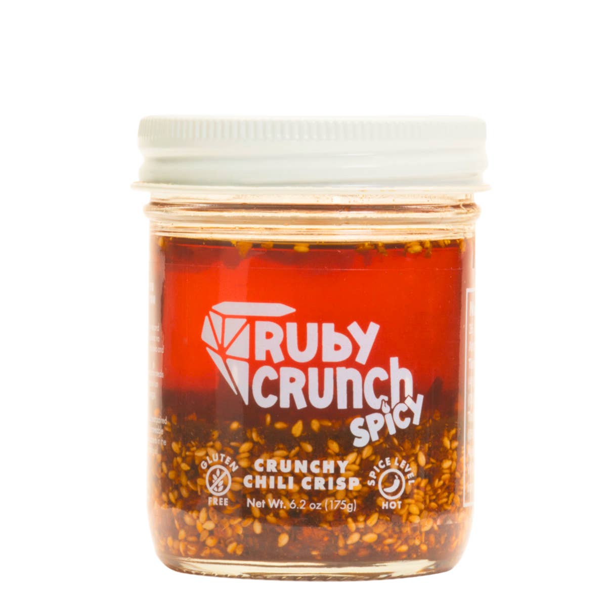 5 Lakes Flavor - Wholesale Sauce - Chili Crisp with Olive Oil – Ruby Crunch Spicy, 8oz Jar