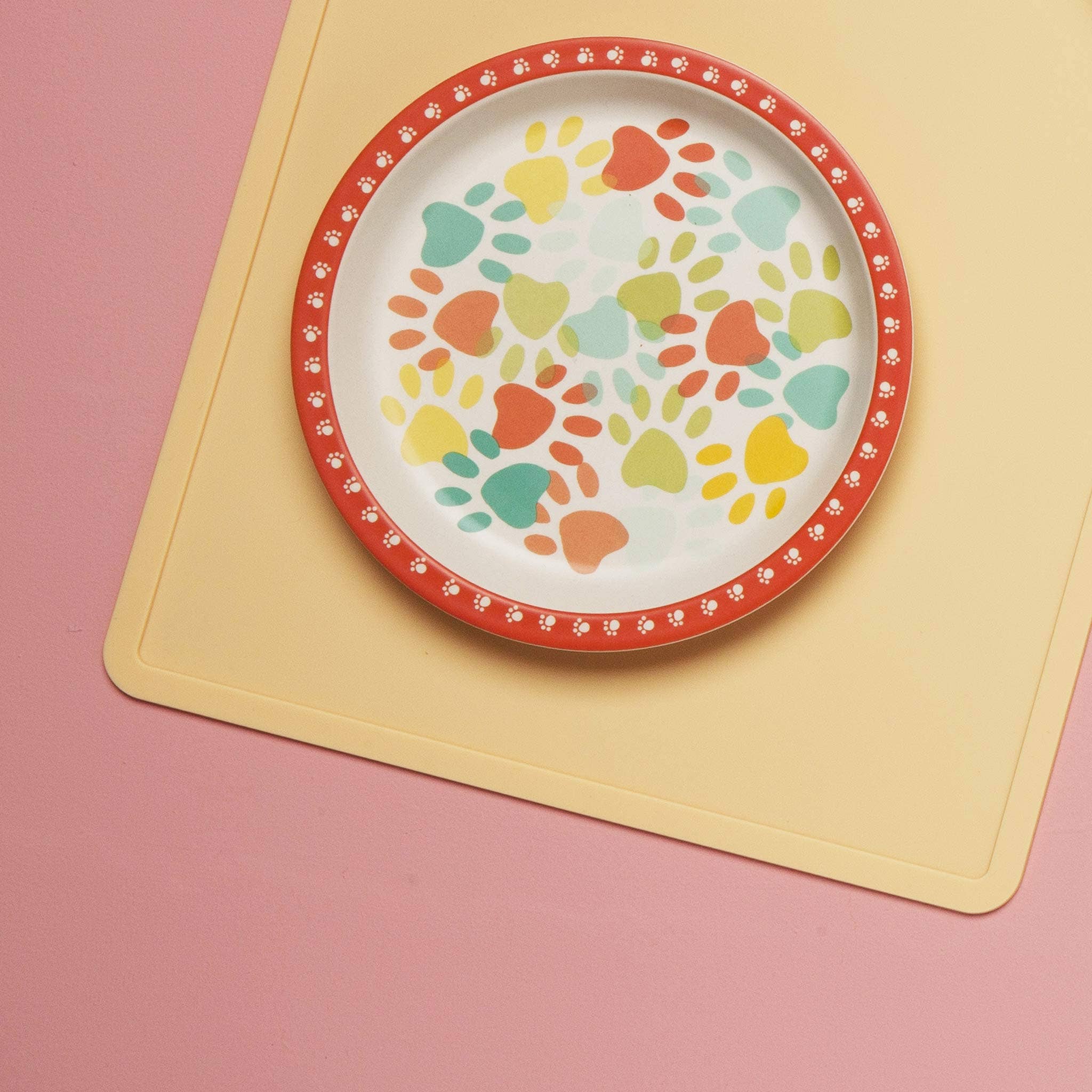 Speckle and Spot by Ore’ Originals - Wholesale Pet Bowl - Cat/Dog - Pet Bowl | Bamboo Red Paws1