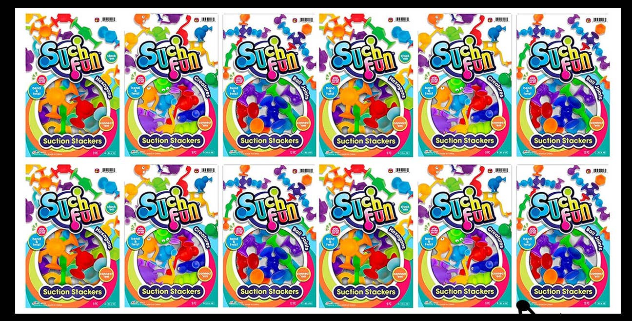 Curious Minds Toys – wholesale Bath toy – Baby – 1 Bag Suction Cup Toy - Water Bath Fine Motor Toys4