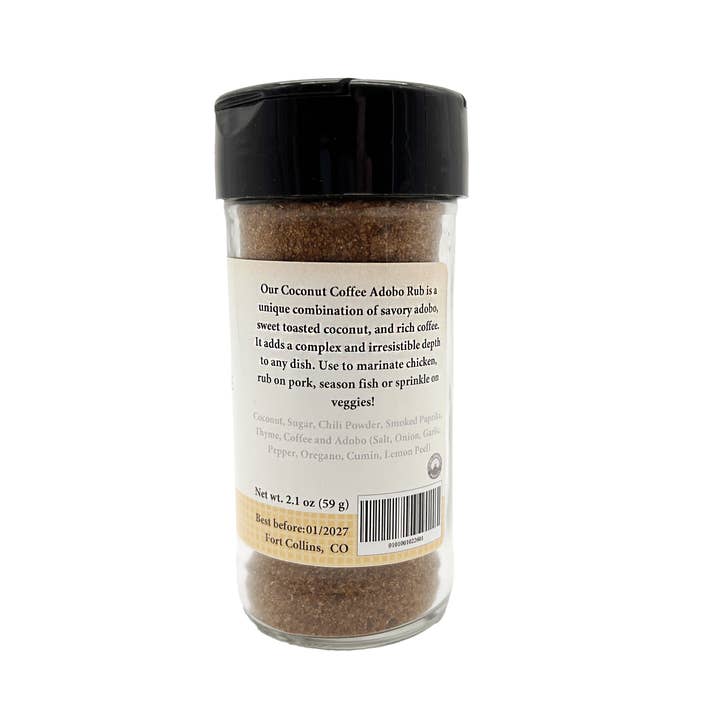 Old Town Spice Shop - Wholesale Rub - Coconut Coffee Adobo Rub, Gourmet Spices & Seasonings2