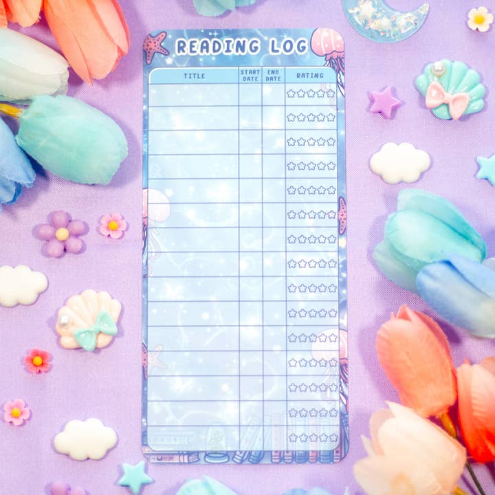 Unicorn Eclipse - Wholesale Bookmark - Reading Room Reading Log Bookmark1