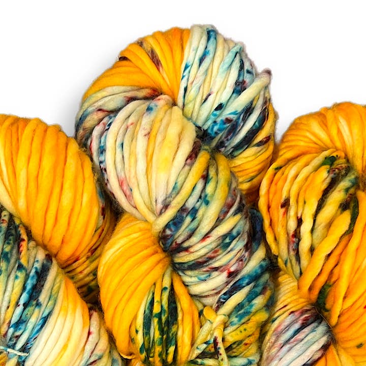 Dyed to Order - Blue Eyed Daisy (all bases) for wholesale by Sugar Maple Fibers
