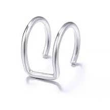 Double Spiral Silver nose ring fake nose ring no piercing required for wholesale on Faire