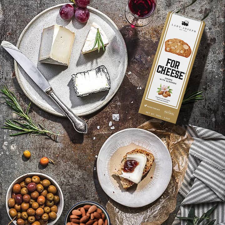 Made in Spain - Wholesale Crackers - Crackers Toast with Almonds Crisps, for Cheese Lady Joseph1