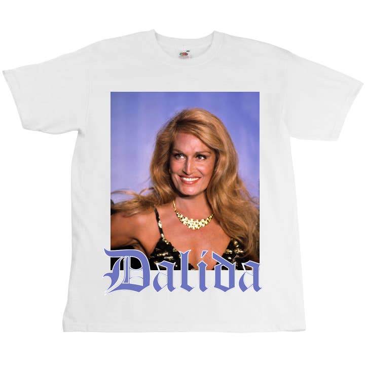 Dalida Tee - Unisex - Digital Printing pour la vente par Roukeys