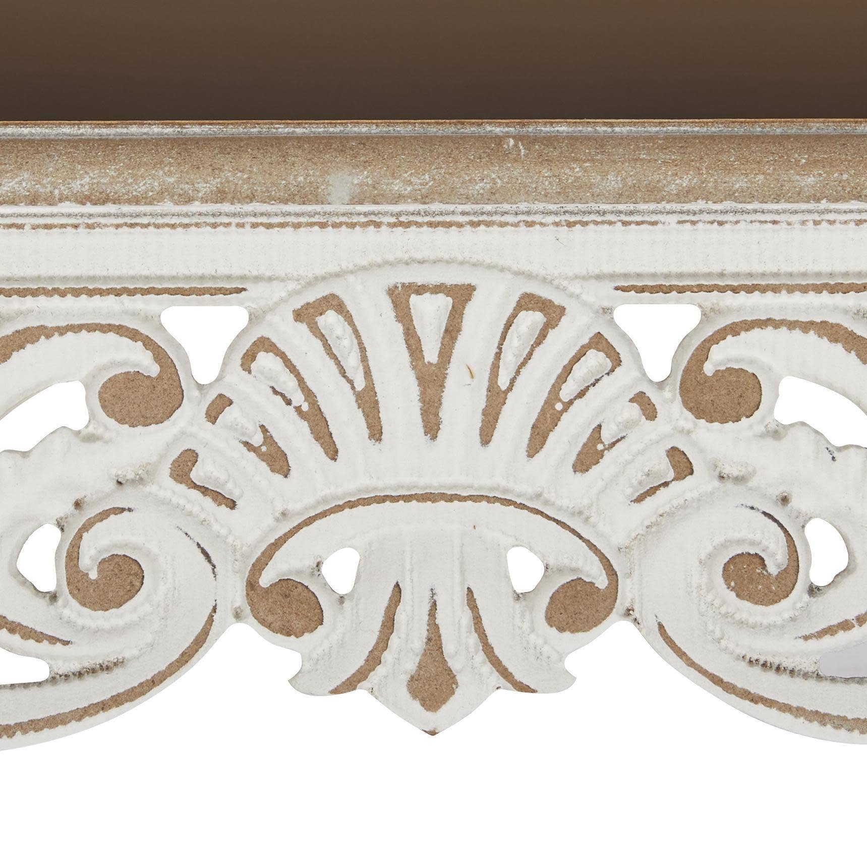 Import Corner - Wholesale Wall Mounted Shelf - A-92138: WOOD WALL SHELF SET OF 3 19", 24", 28"W5