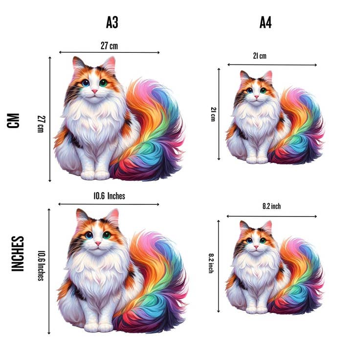 Crafthub - Vente Puzzle – adulte - Puzzle - Chat Van Turc3