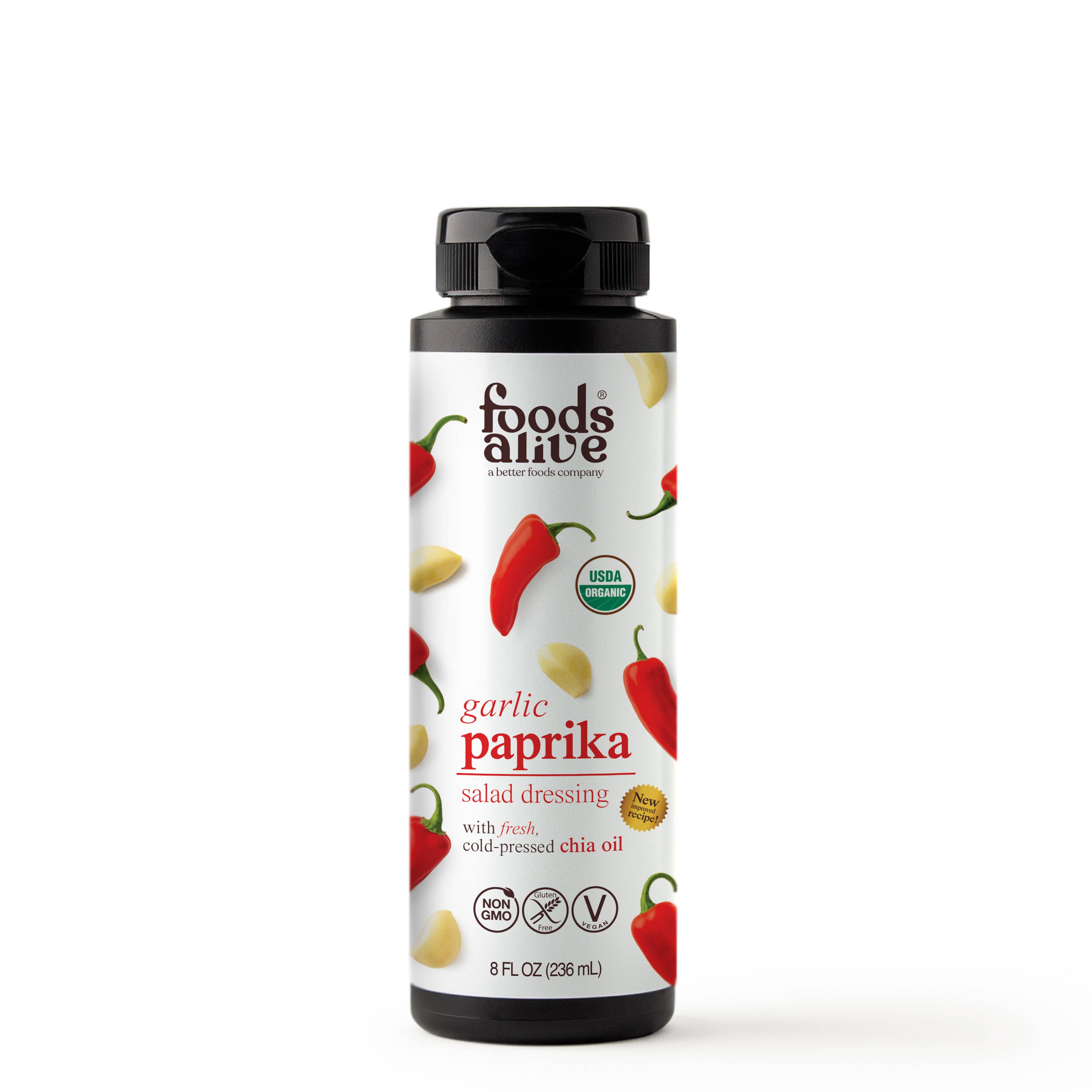 Foods Alive - Wholesale Salad Dressing - Garlic Paprika Salad Dressing - Organic3