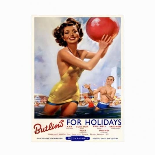 Insegna da Parete Retrò in Metallo per le Feste 30x40cm per la vendita all'ingrosso da parte di McGowan & Rutherford Ltd