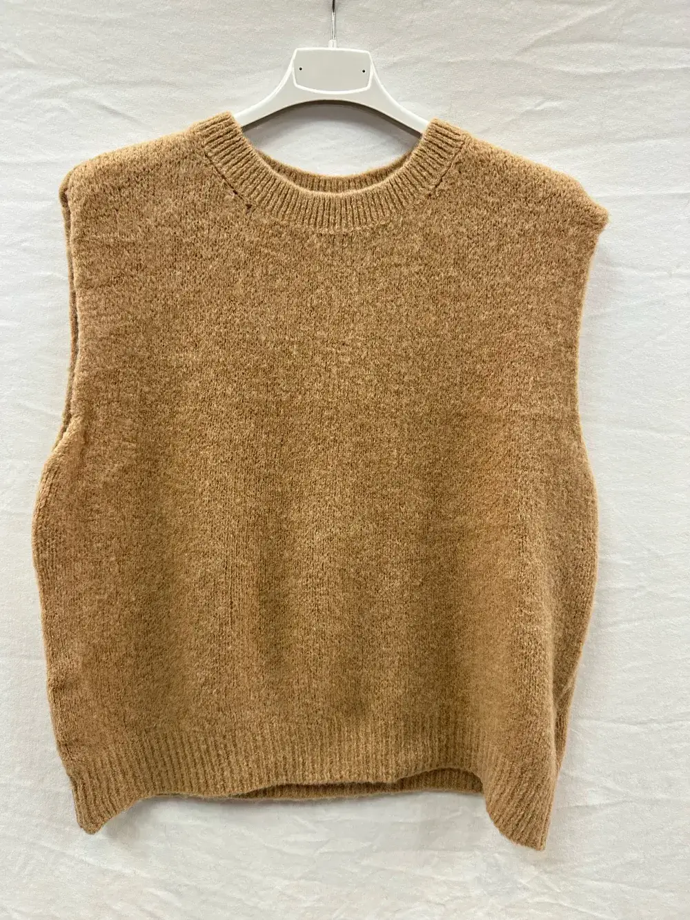 Mimi & Gogo - Wholesale Knit Sweater - Women's - Sleeveless Baby Alpaca Sweater @35552_PulSMAlpaga2
