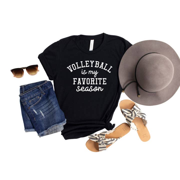 Volleyball Is My Favorite Season T-shirt for wholesale by VibeClothing
