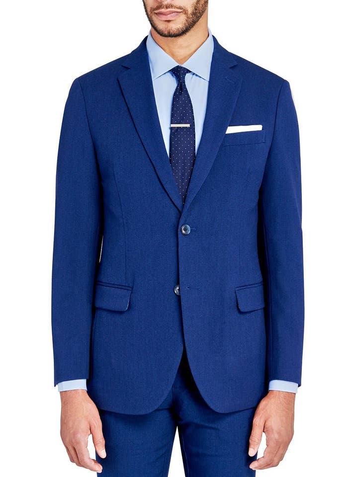 ODION Menswear - Wholesale Suit Set - Men's - Medium Blue Elevate 1-Pant Suit