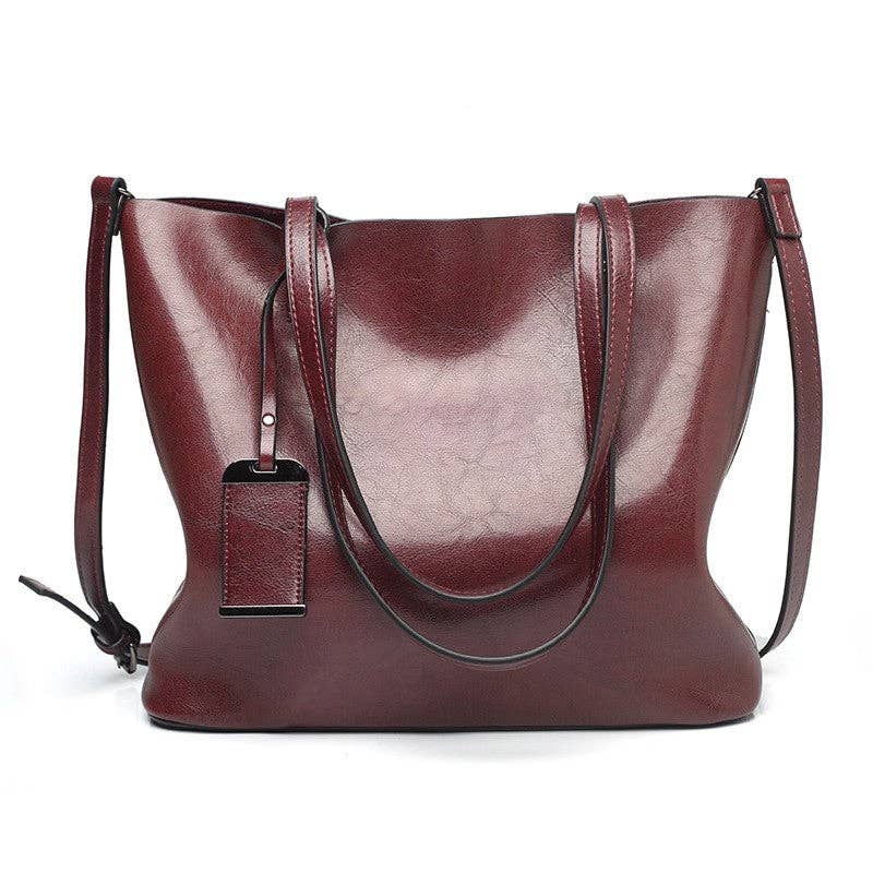 UZ Wholesale Store - Wholesale Shoulder Bag - Women's - Vintage Oil Leather Single Shoulder Handbag7