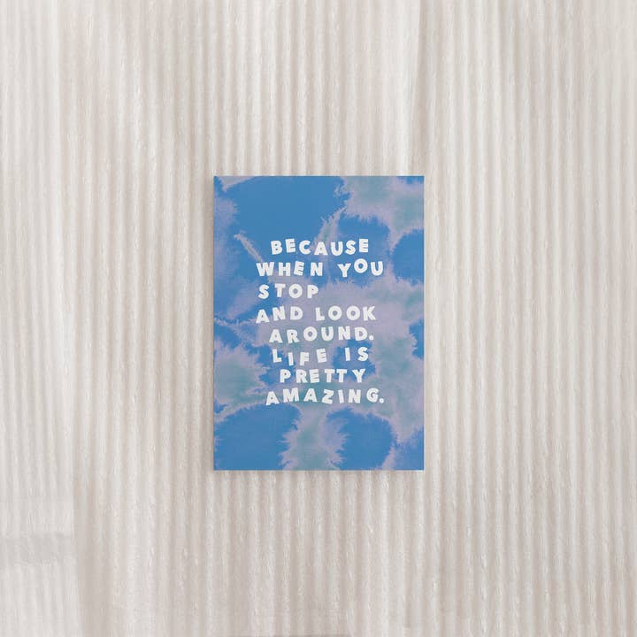 Because Postcard for wholesale by OHVERLEE