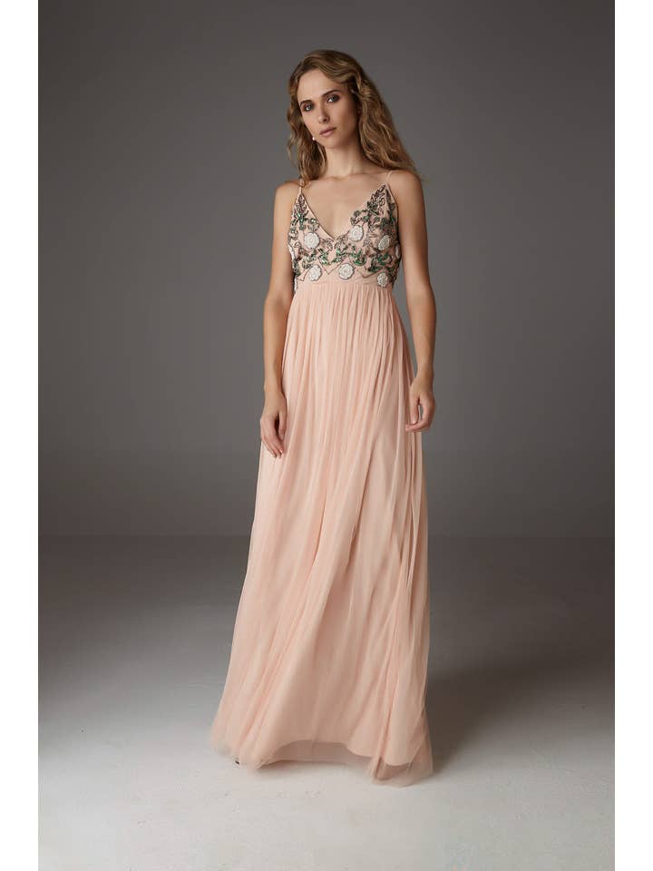 CEYLAN BCN - Wholesale Dress - Women's - LORA MAXI NUDE