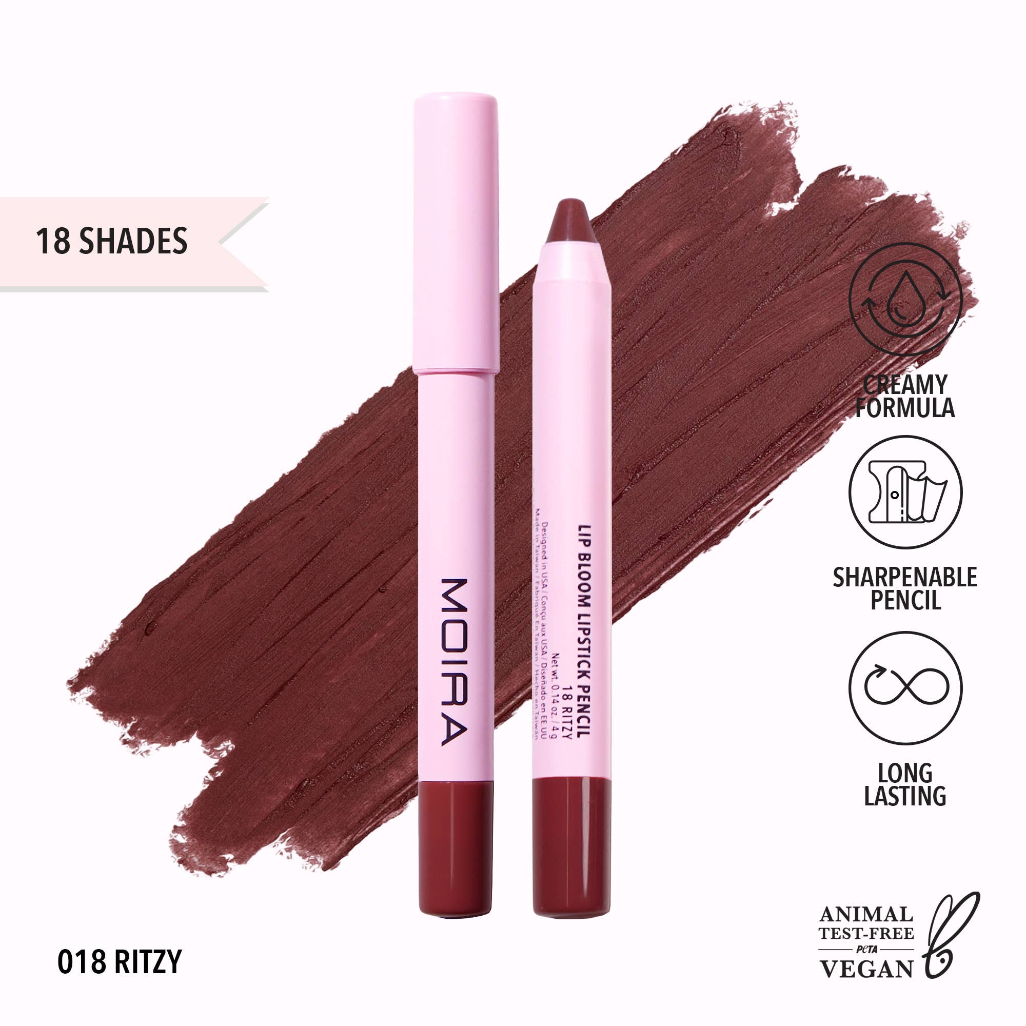 Moira Cosmetics - Wholesale Lipstick - Lip Bloom Lipstick Pencil17