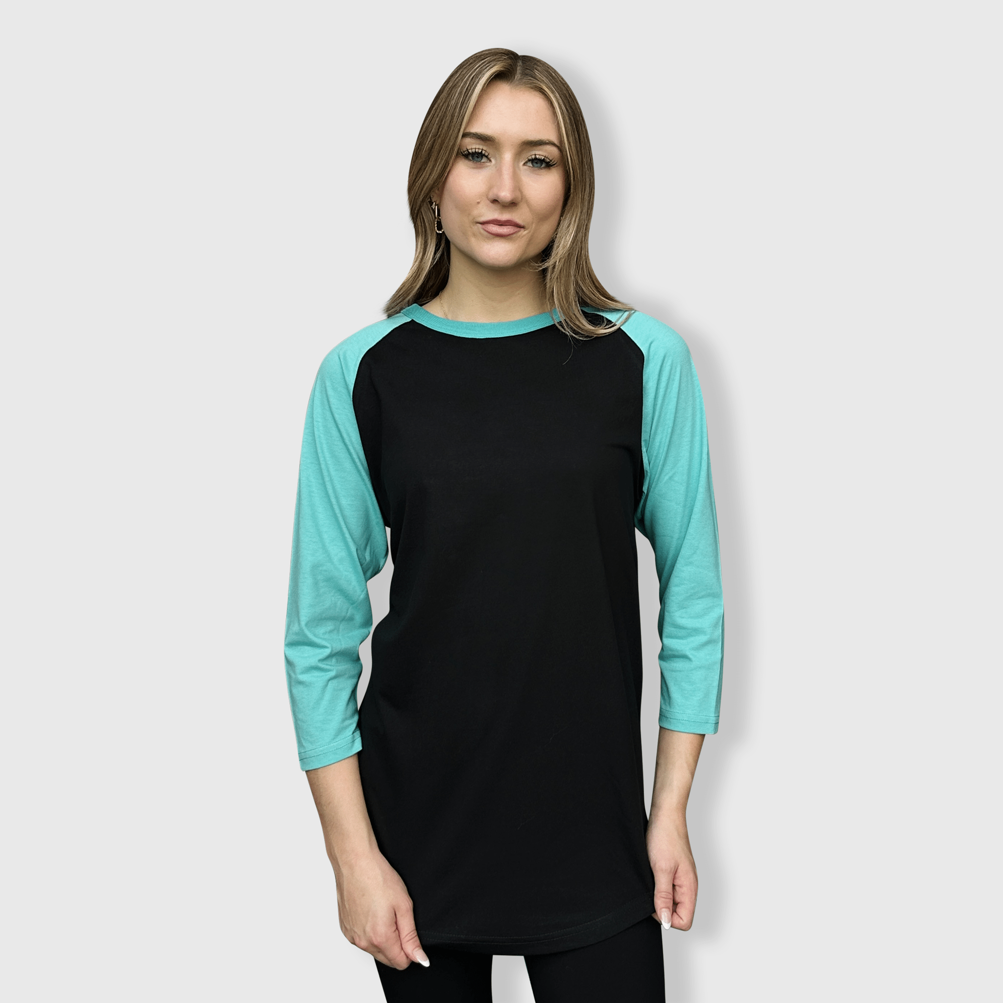 ILTEX Apparel - Vente T-shirt – femme - T-shirt de baseball adulte à manches raglan 3/4 - Plus de 35 couleurs93