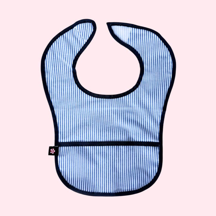 Marine Preppy Stribe ~ GLOSSY~ Hagesmæk | Mint for engroshandel hos Mint