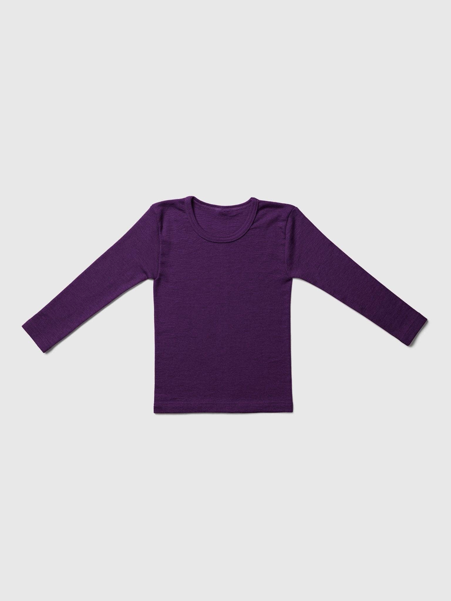 MINI LILA - Wholesale T-Shirt - Kids - Organic Merino Wool and Silk Kids Shirt2