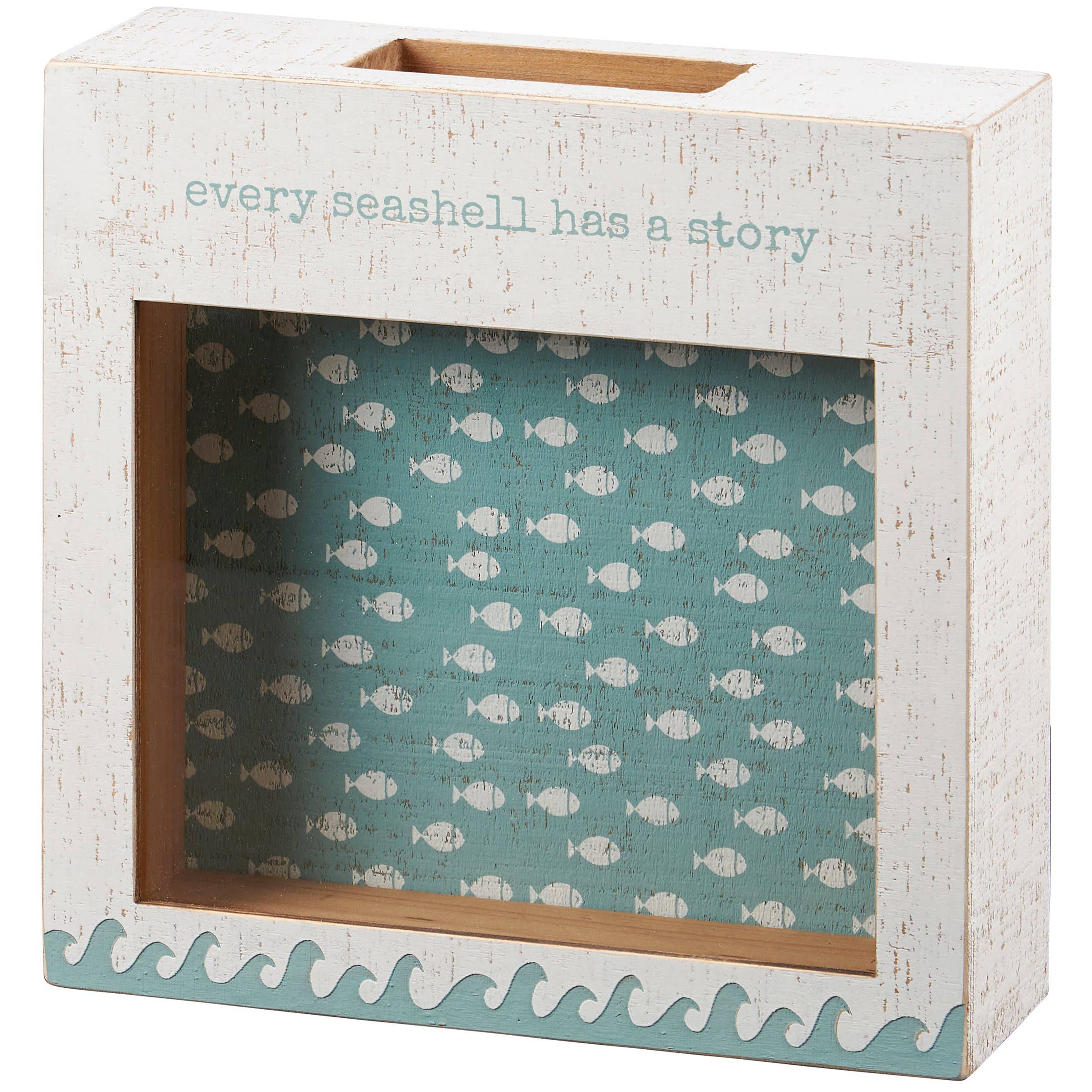 Primitives by Kathy - Wholesale Decorative Box - Every Seashell Shell Holder2