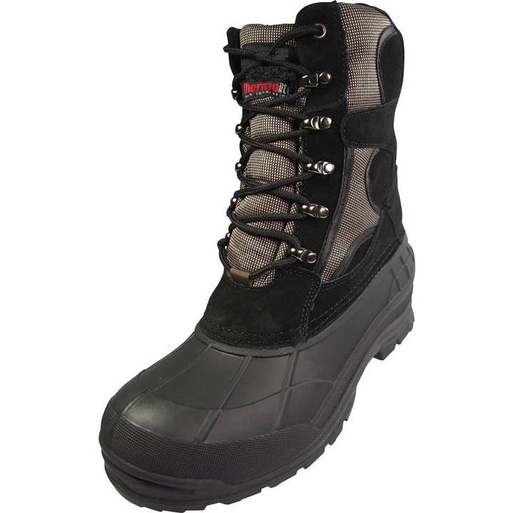 Bottes de neige Norty EK Mid, 10 po de haut, pour hommes, 39266, noires pour la vente par Eastern Off Price