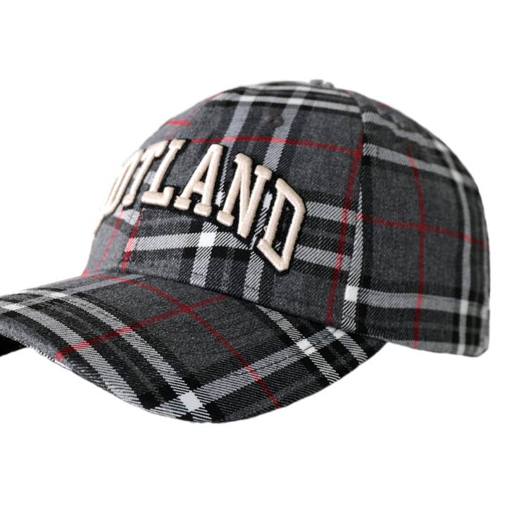 Baseball Cap Tartan Scotland Hat for wholesale by Alba Wholesale