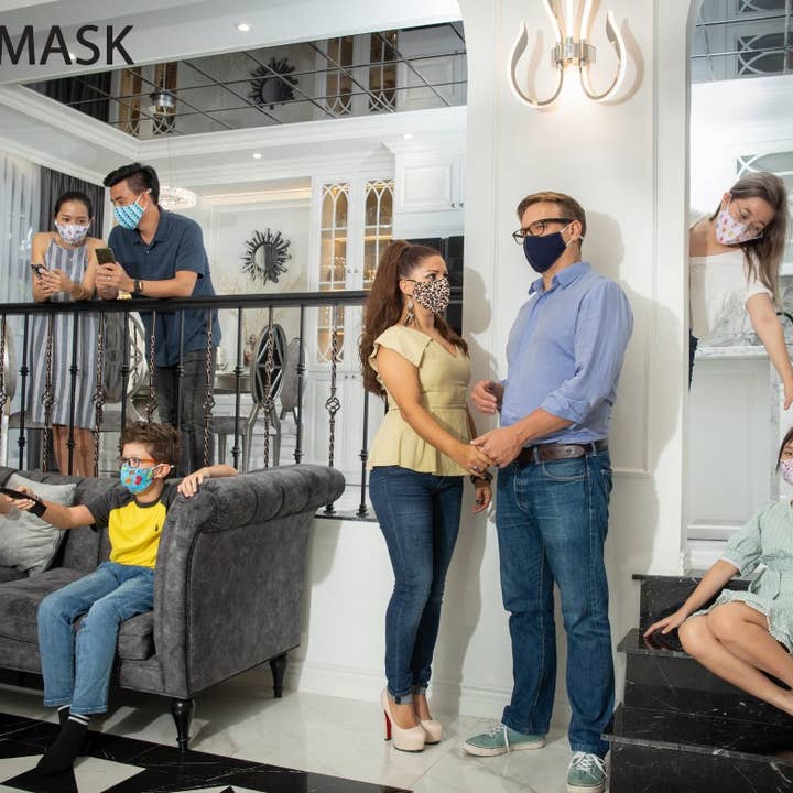 Komarc NA - Vendita all'ingrosso Mascherina/visiera protettiva - Komarc Junior Maschera Viso 36 pz Assortimento1