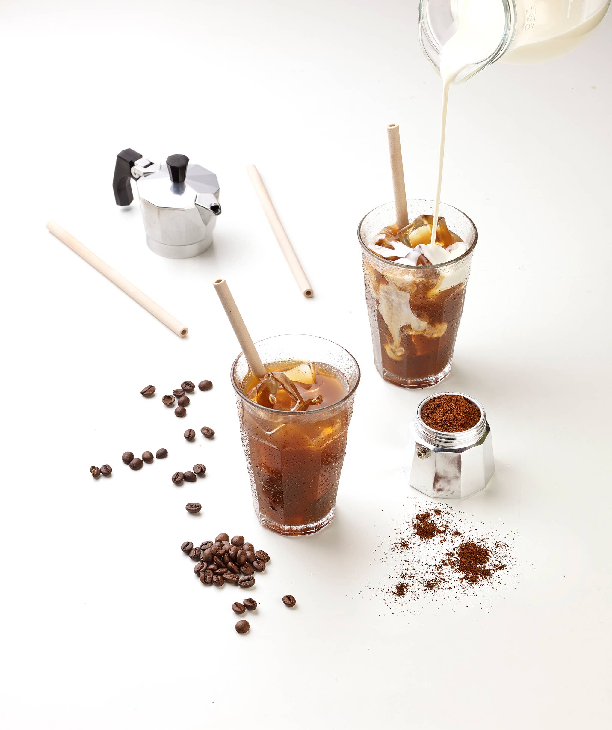 SORBOS Edible Straws - Wholesale Drinking Straw - SORBOS Coffee Flavour Edible Straws - Case of 2008