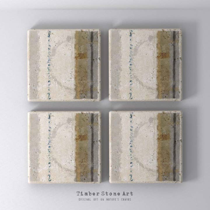 MAIN_ABS35_57 - Set Of 4 Natural Stone Coasters for wholesale by Timber Stone Art