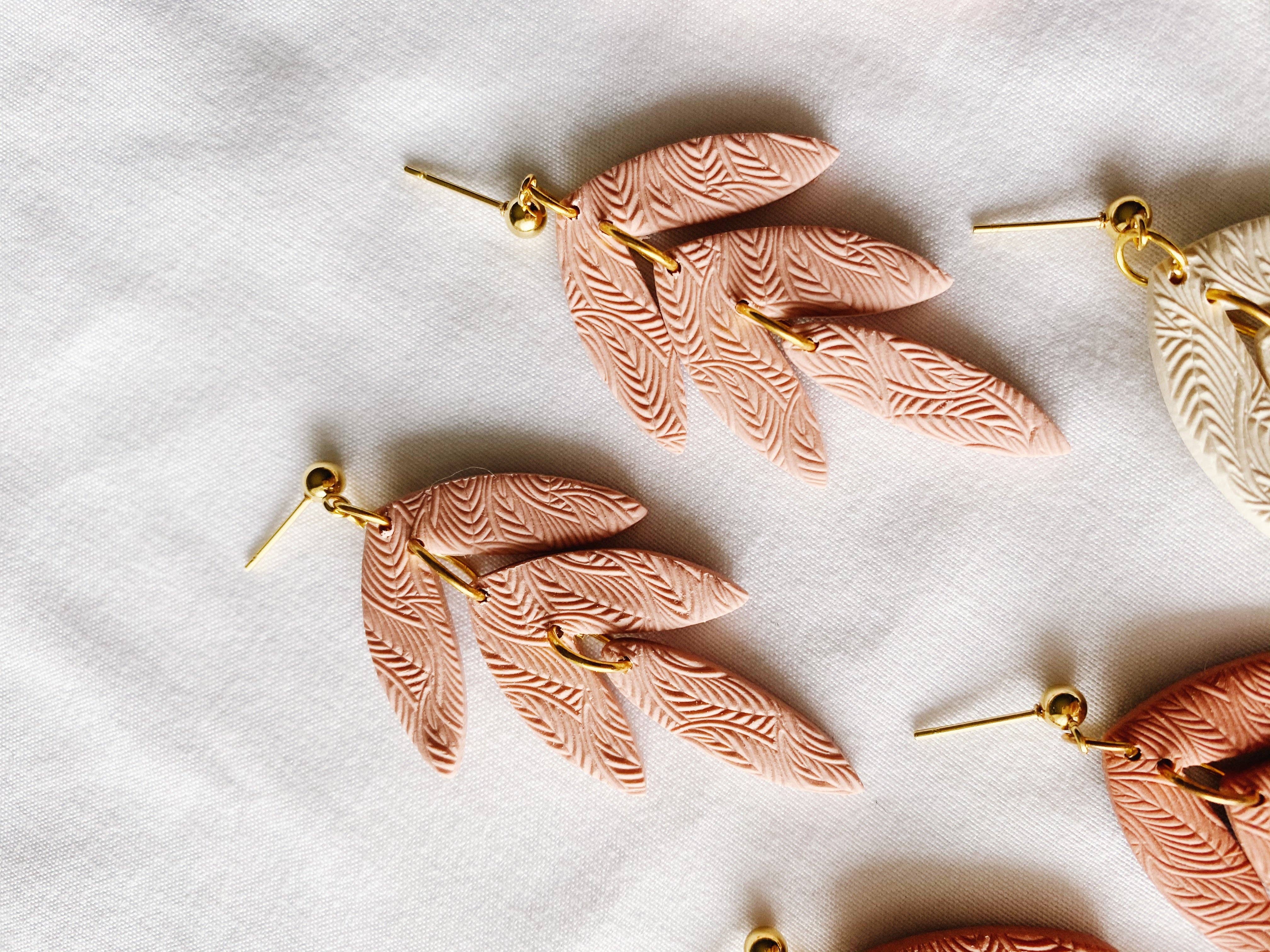 SageClayCo - Wholesale Dangle Earrings - Dahlia | Spring Edition8