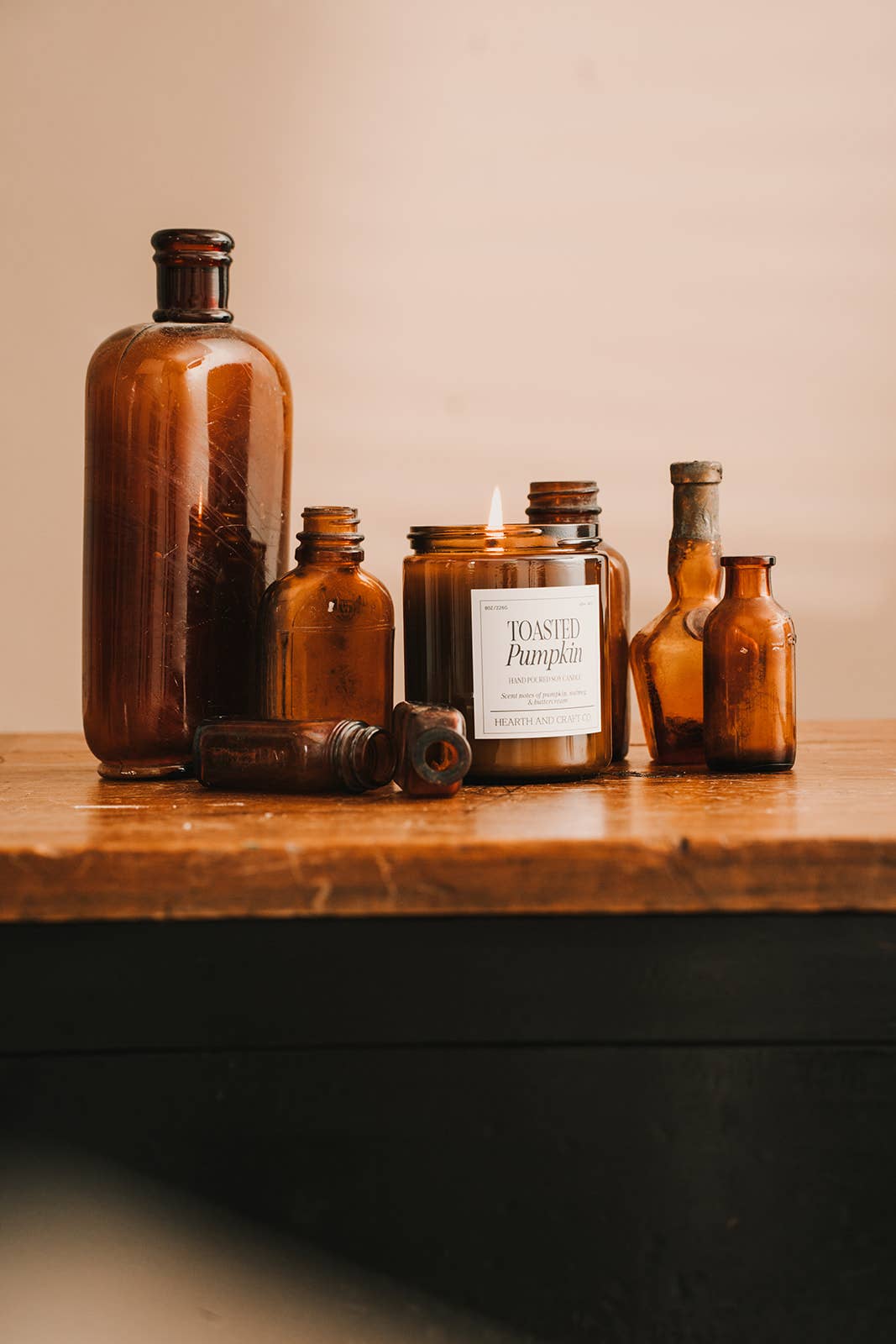 Hearth and Craft Candle Co. - Wholesale Jar/Filled Candle - TOASTED PUMPKIN29