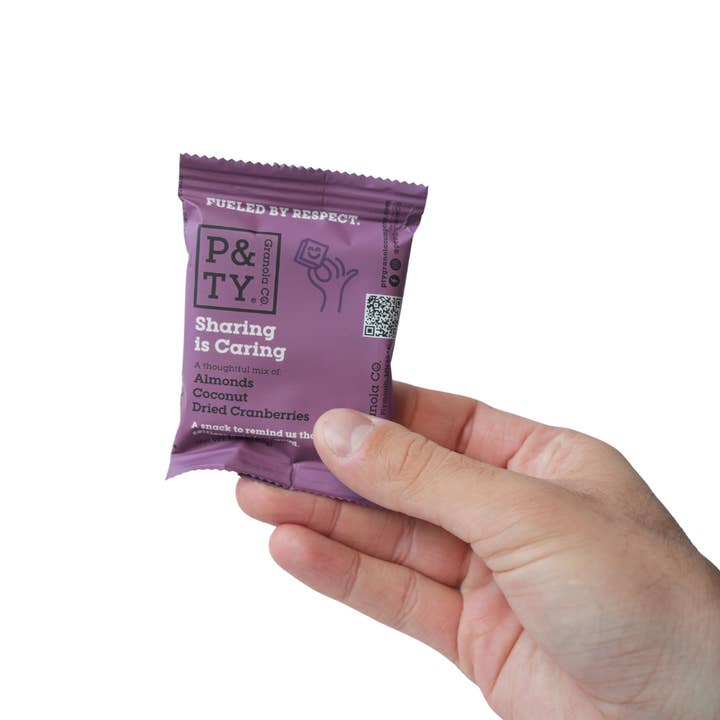 P&TY Granola Co. - Wholesale Snack Bar - Sharing is Caring Granola Bar: Almonds, Cranberries, Coconut5