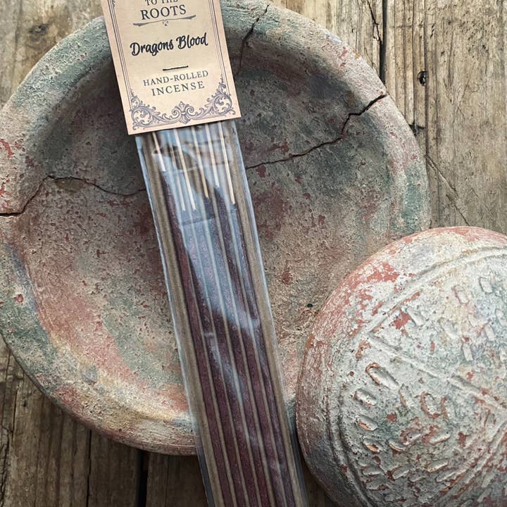 ReturnToTheRoots - Wholesale Incense - DRAGONS BLOOD Hand-Rolled Artisan Incense 6 Pack4