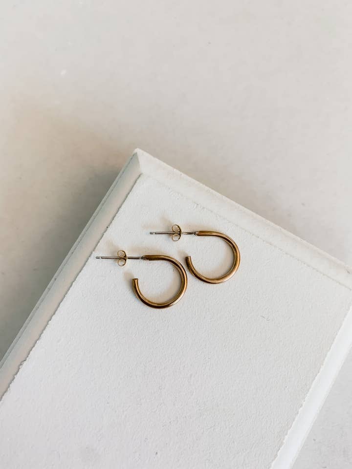 Bubble Hoops for engroshandel hos Simply Jules Jewelry