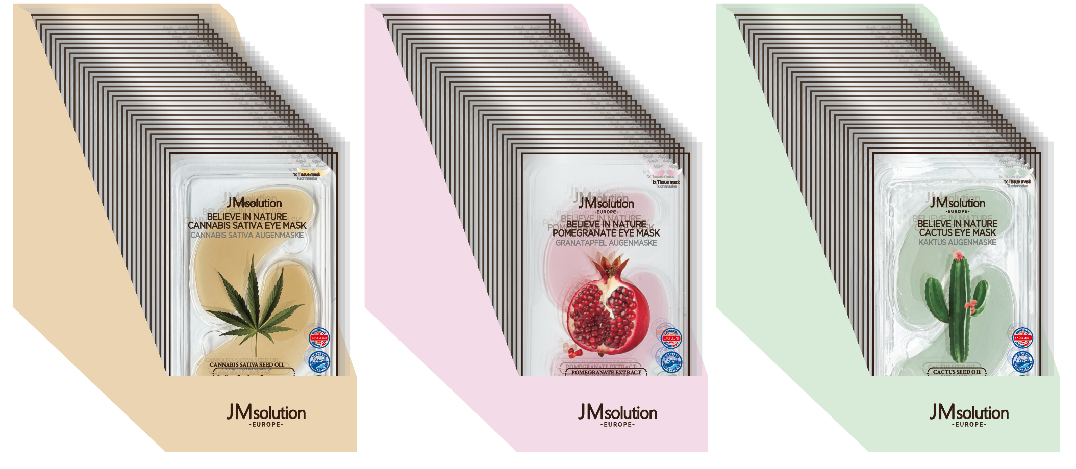 JMsolution Europe - Wholesale Eye Treatment Mask - JMsolution Europe - Believe in Nature Cannabis EYEPADs8