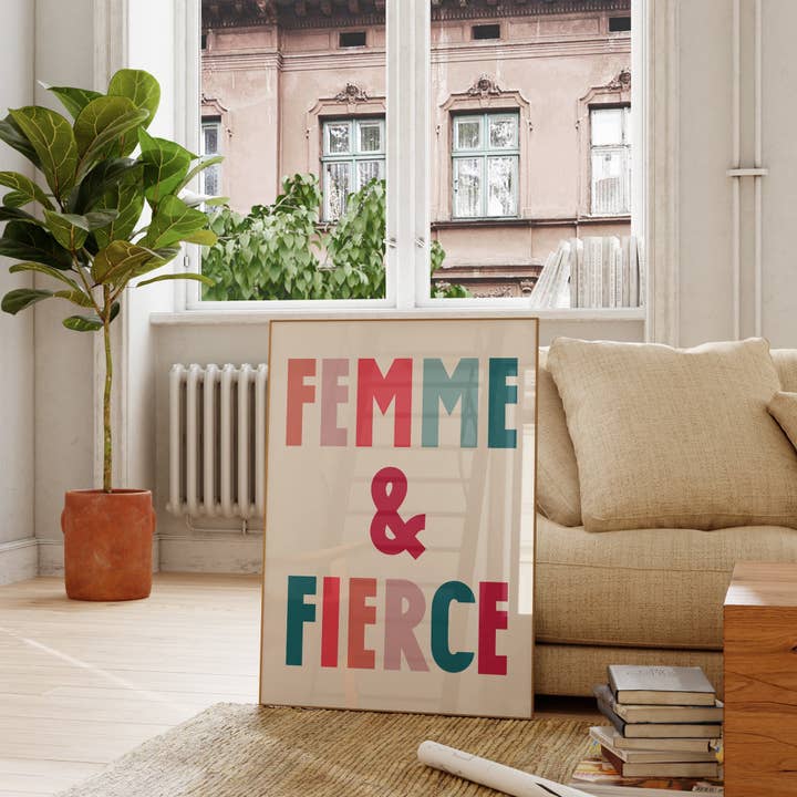 Lune Club - Wholesale Art Print - Femme and Fierce Print