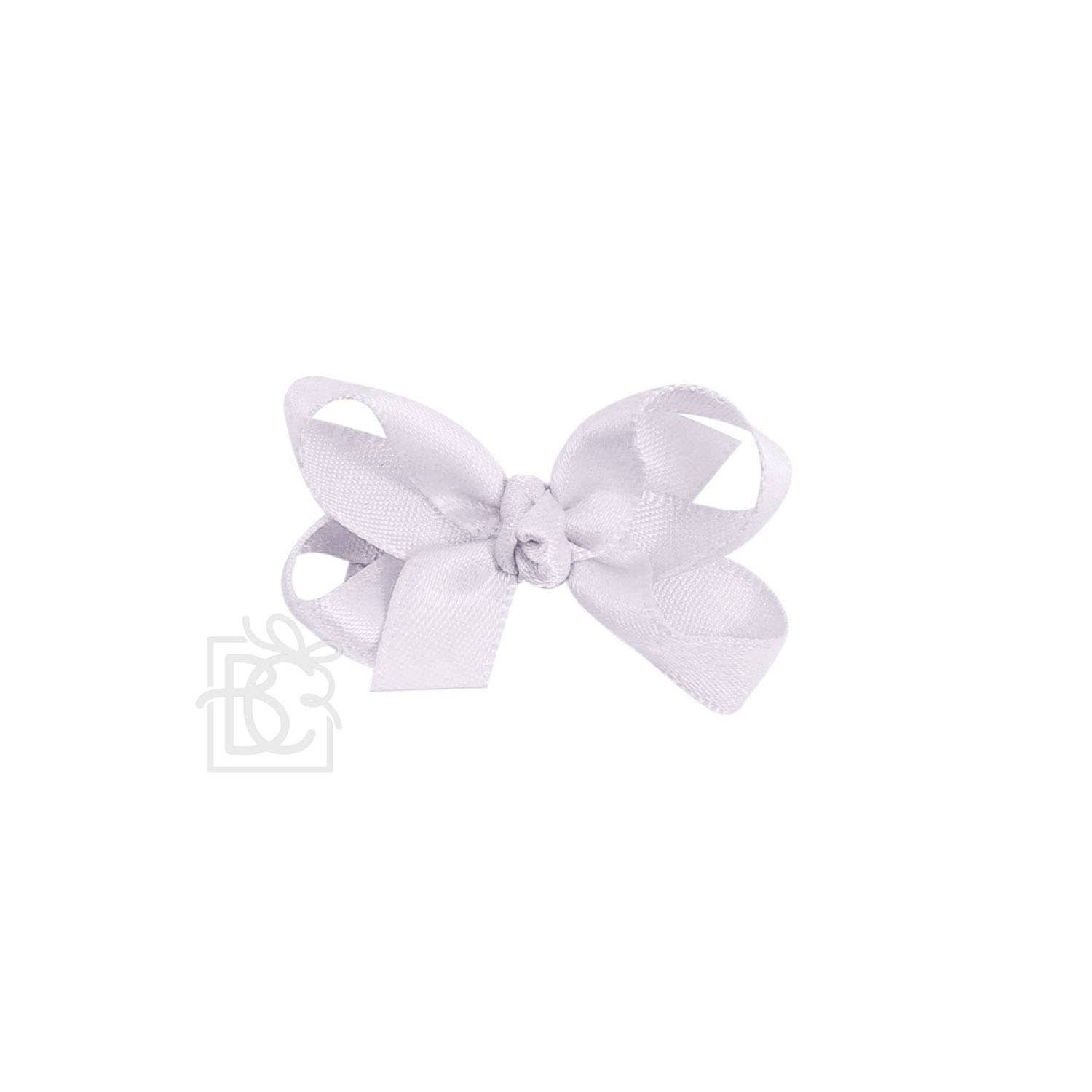Beyond Creations, LLC - Wholesale Hair Bow - Kids - SATIN BOW ON CLIP43