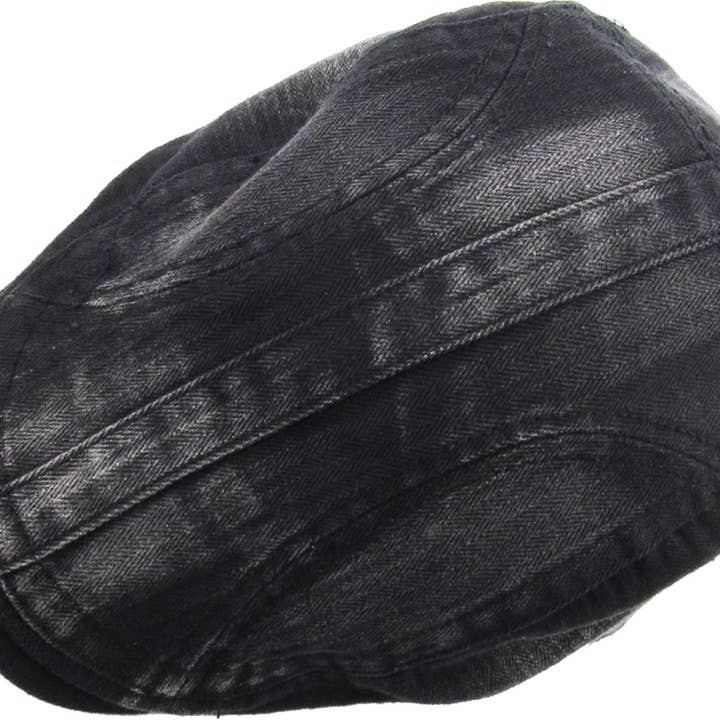 KBETHOS - Wholesale Newsboy/Schoolboy Hat - Men's - CLASSIC WASHED NEWSBOY IVY4