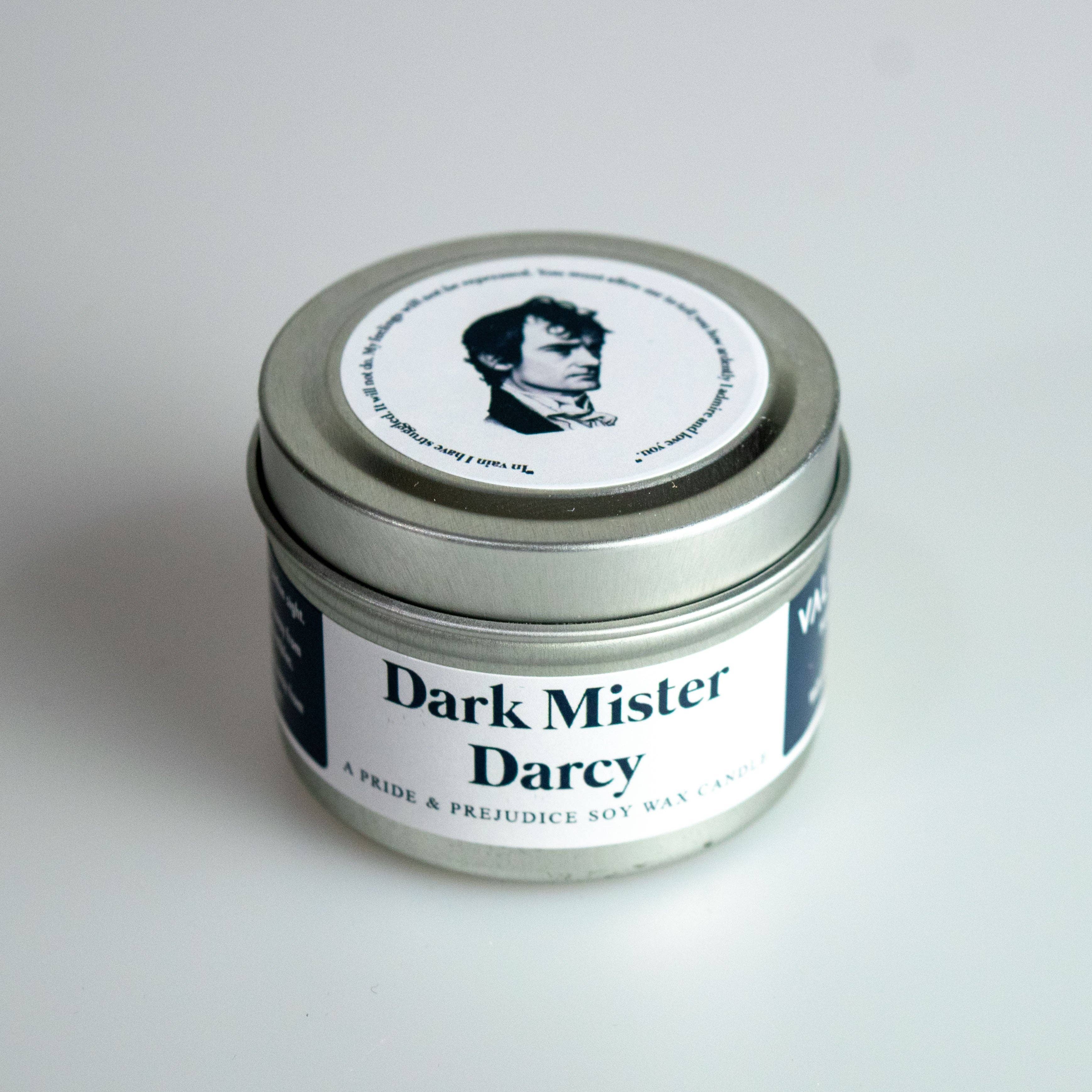 We Geek Together - Wholesale Travel Candles - Pride and Prejudice Candle Pack | Six Jane Austen Candles5