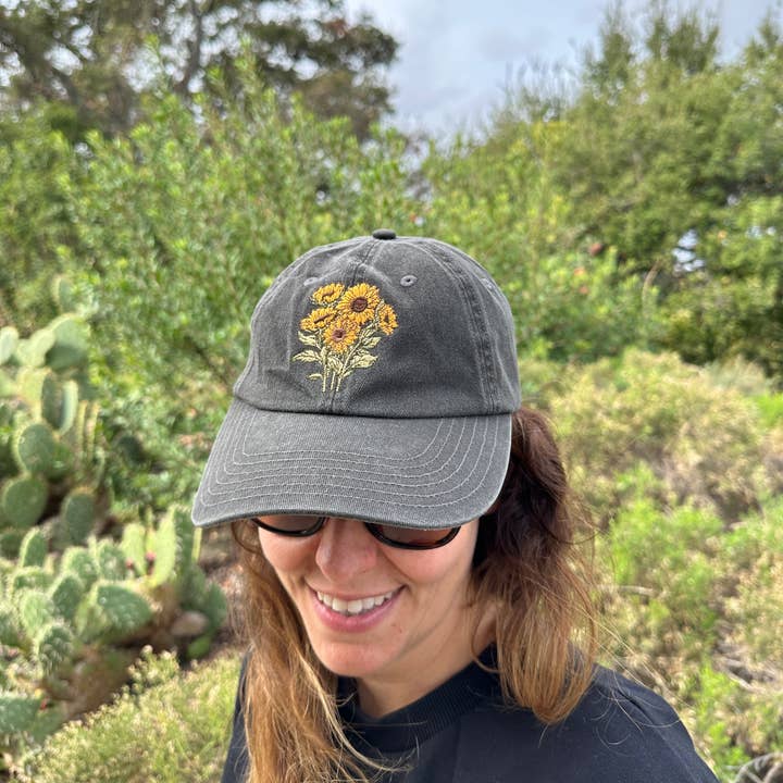 Plant Scouts - Wholesale Baseball Cap - Women's - Sunflower Lover Hat