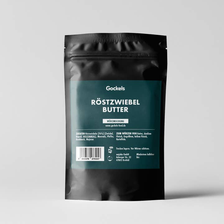 Gockels Genussmanufaktur – Großhandel Butter – Röstzwiebelbutter Gewürz