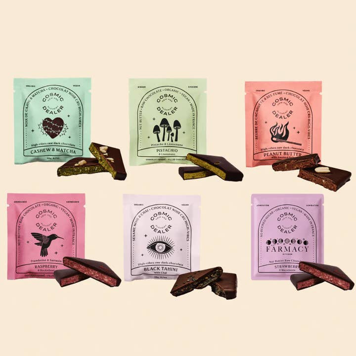 Cosmic Dealer - Wholesale Chocolate Box - Box of 14 Chakra chocolates