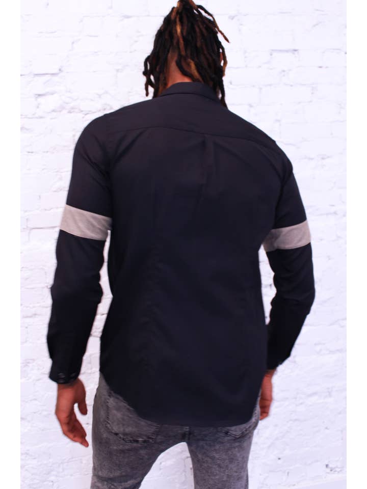 Am.A-Line Collections LLC - Wholesale Button Down Shirt - Men's - Propel Men's Long Sleeve Button Up Shirt4