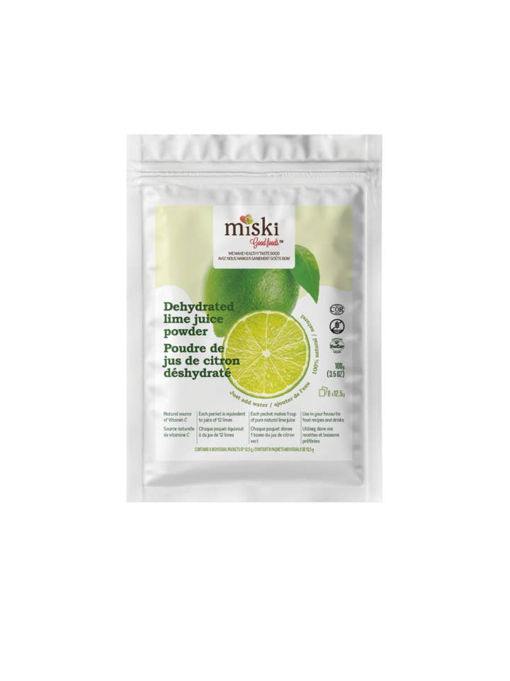 Dehydrated Lime Juice Powder – 100g for wholesale by Miski Organics