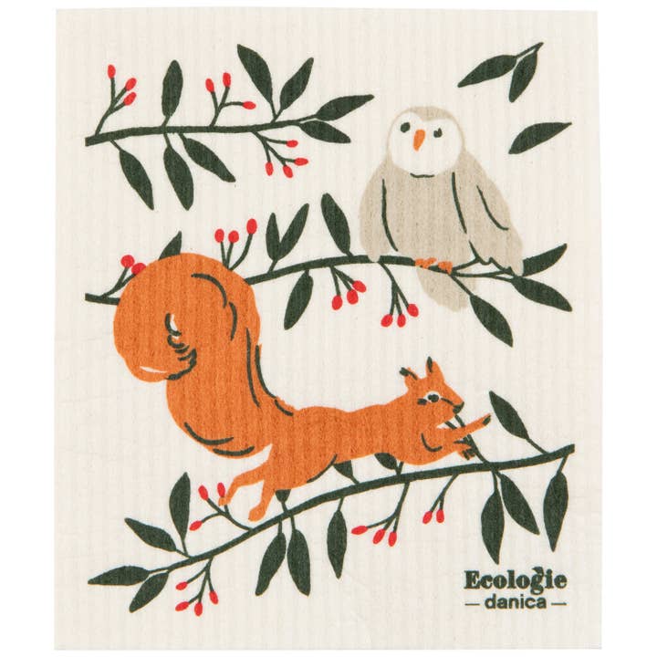 Ecologie Forest Fete Swedish Dishcloth for wholesale by Danica Brands
