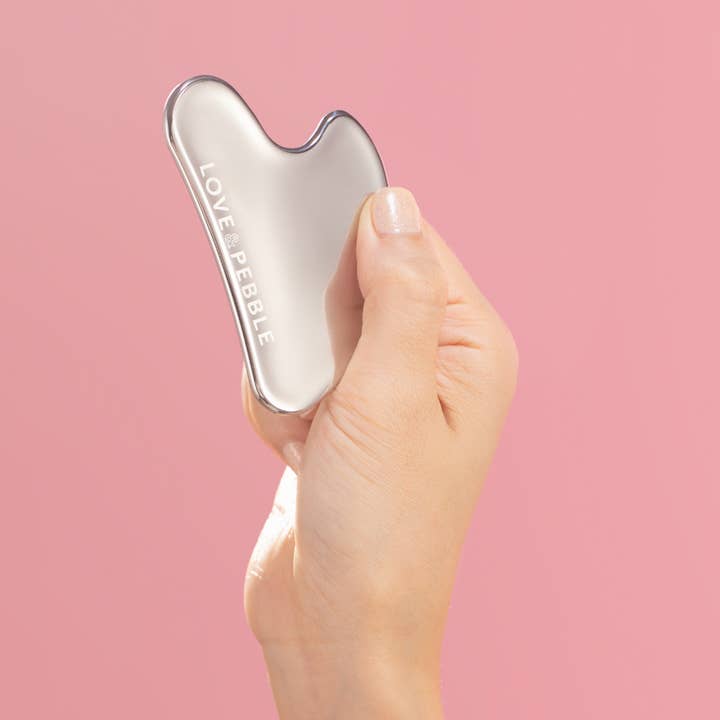 Stainless Steel Gua Sha for wholesale by Love & Pebble