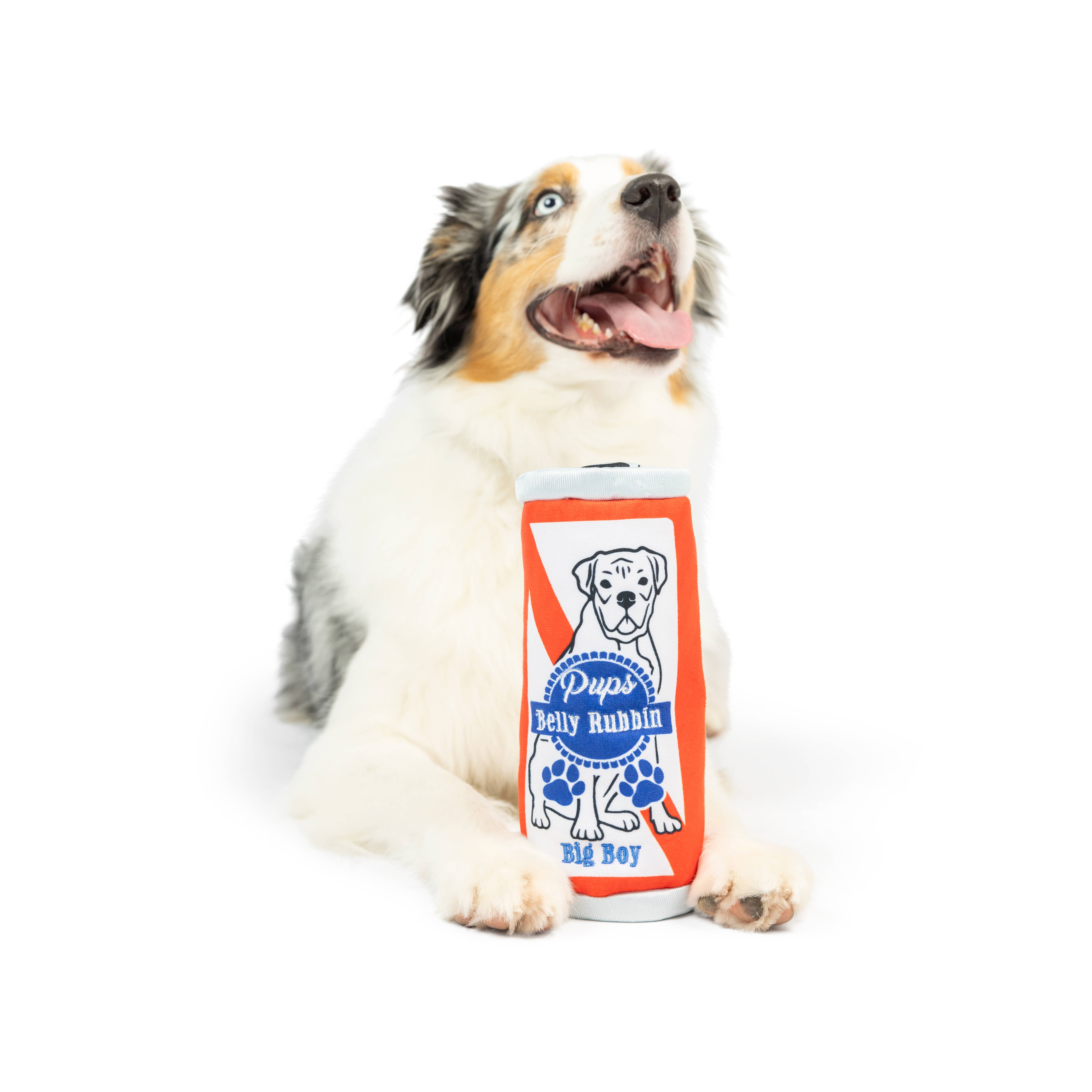 Huxley & Kent - Wholesale Pet Plush Toy - Dog - Pups Belly Rubbin Dog Toy2