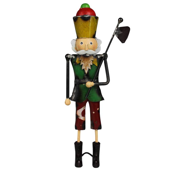 HomArt - Wholesale Decorative Tabletop Object - Nutcrackers, Reclaimed Metal, Set/24