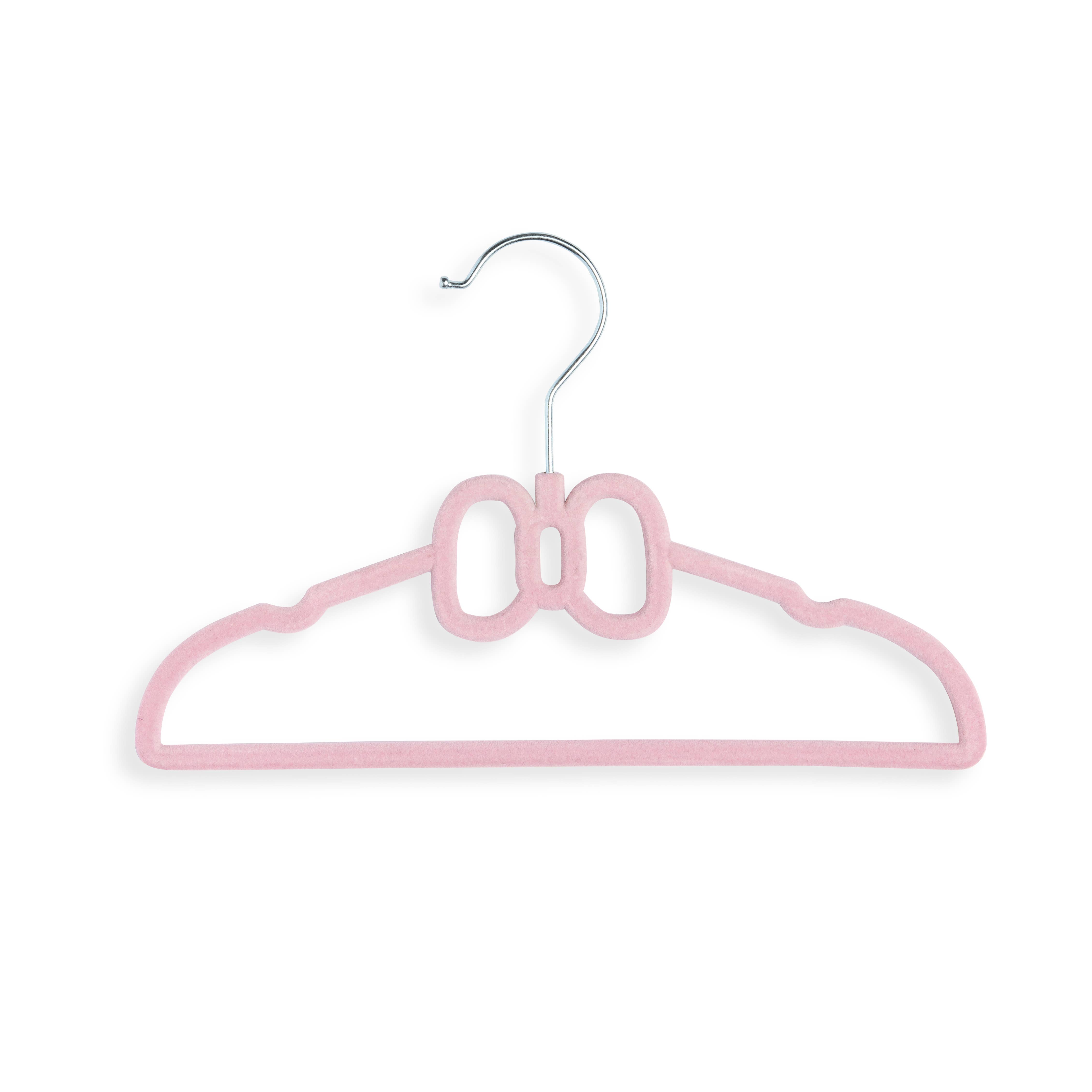 Rose Textiles - Wholesale Clothes Hangers - Bow Baby Hanger - Set of 101
